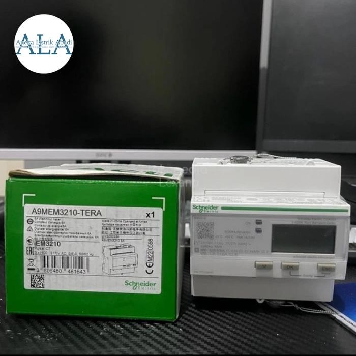 Kwh Meter Schenider 3210 Iem3210 3Phase 3210 + Tera A9Mem3210