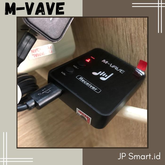 M-Vave Receiver Only (Rx) Wp10 In Ear Monitor System Iem Wireless Earphone Monitor Personal Panggung
