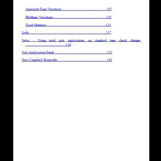 Buku Partitur Gitar - Triad Pairs To Jazz