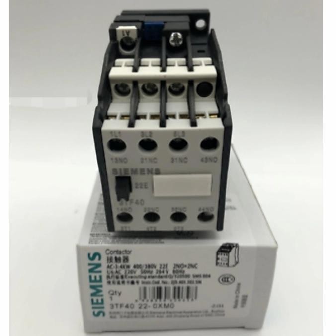 Kontaktor Siemens 3Tf40 22 220Vac