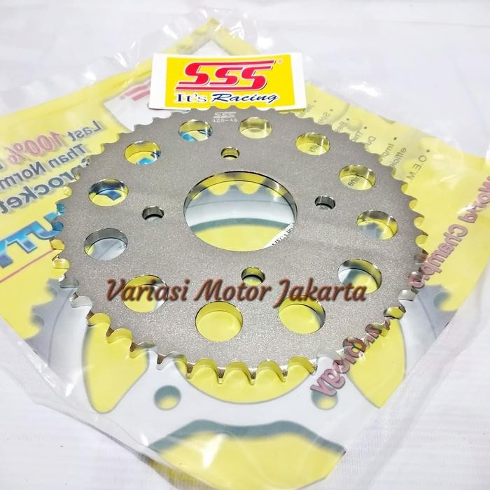 GEAR BELAKANG SSS CBR150 ALL NEW CBR 150R ALL NEW CB150R 428 48