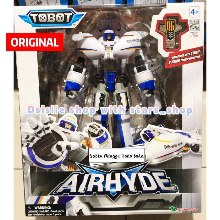 Tobot Galaxy Detectives Airhyde Original - Mainan Robot Tobot Original