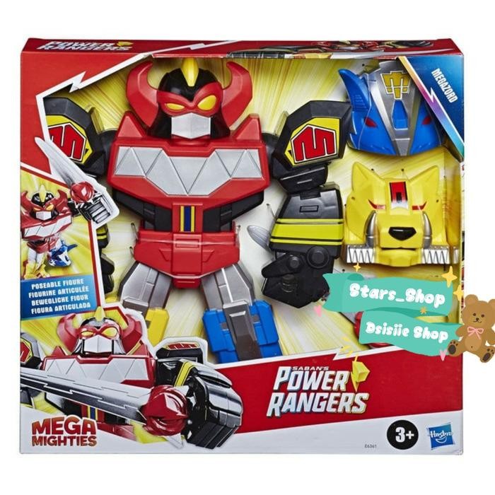 Power Rangers Mega Mighties Megazord 12 inch / Mainan Robot Anak