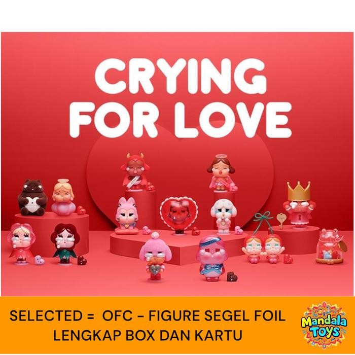 CRYBABY Crying For Love Pop Mart Blind Box and Selected