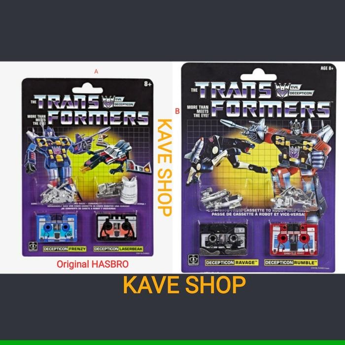 Transformers EVIL DECEPTICON : Ravage Rumble - Frenzy Laserbreak