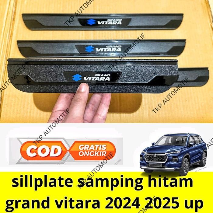 Sillplate Samping Suzuki Grand Vitara 2024 2025 2026 Hitam