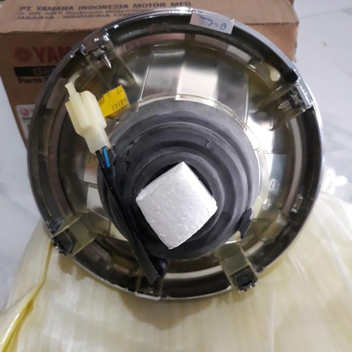 (TERLARIS) LAMPU DEPAN VIXION BULAT ORI YAMAHA (TERBAIK) (TERBARU) (TERMURAH)