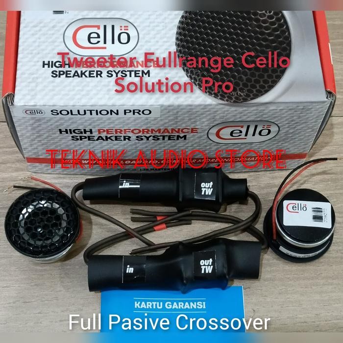 Hemat Tweeter Fullrange Cello 1.5Inch Solution Pro