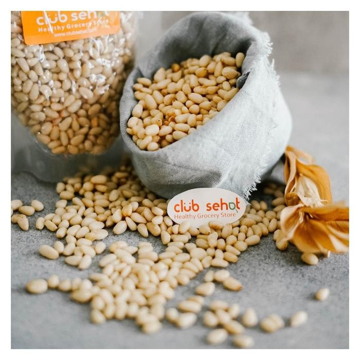 

Kacang Cedar Pine Nut 1KG - Kaya Protein, Vitamin, dan Mineral