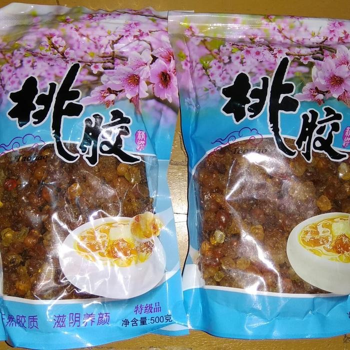 

Peach Gum Super / biji peach gum Tao Jiao Super 500gr