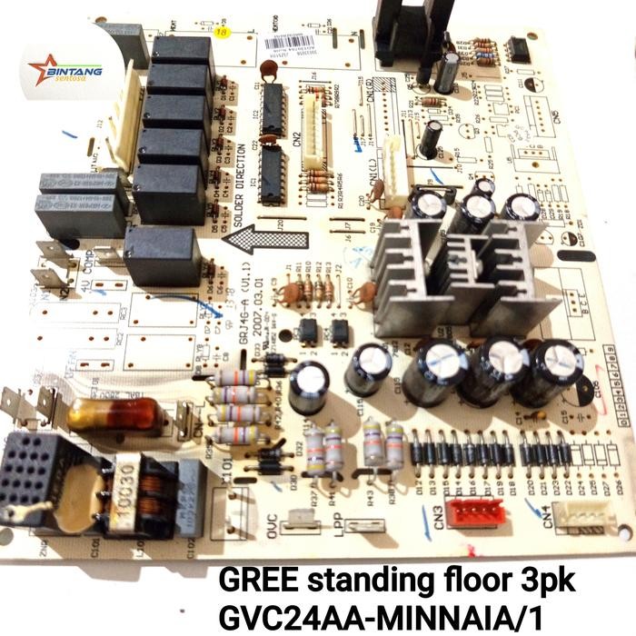 module pcb control ac standing floor 3pk merk GREE orisinil
