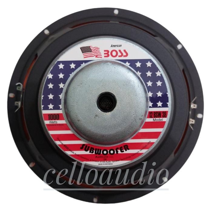 Grosir Subwoofer 12 Inch American Boss 12 Bsw 38 Subwoofer 12" Double Coil