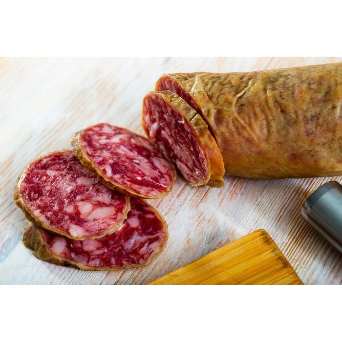 

Salchichon Iberico 100% Organic Spanish Cured Pork Sausage