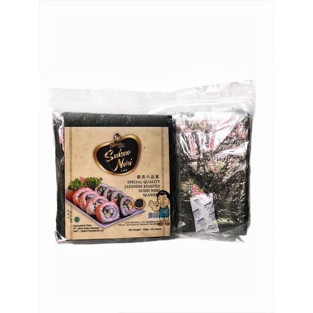 

Tokinori Sakao Sushi Nori Reguler- Roasted Seaweed- Rumput Laut 50 Pc