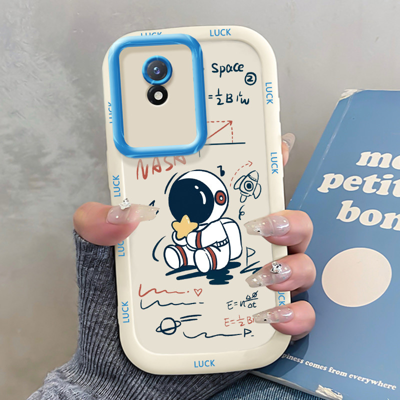 Casing Hp untuk VIVO Y02 Y02A Y02T Y11 2023 Case Casing HP Softcase Puff Kasing ponsel Drop silikon 