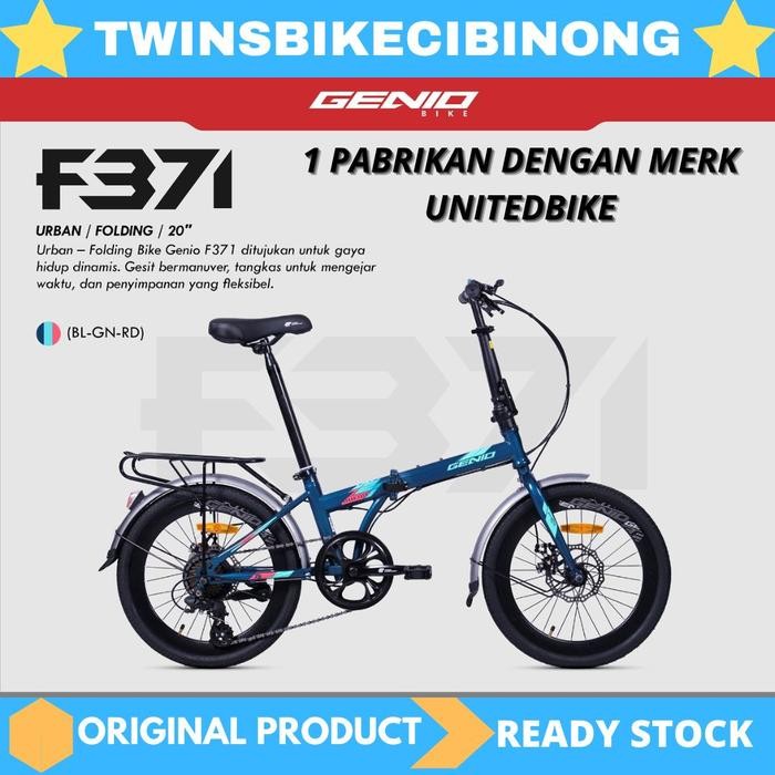 Sepeda Lipat Genio 20 In F 371