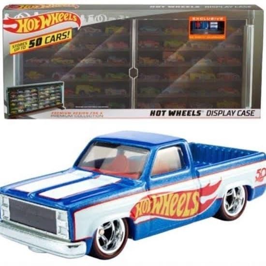 Hot Wheels Display Case 50th Anniversary