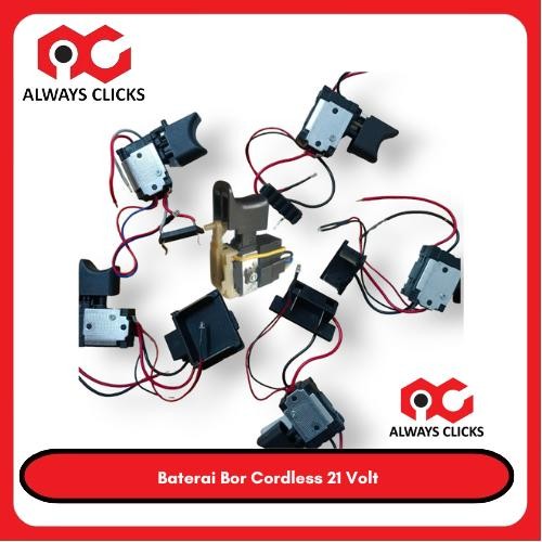 Dewalt Festool - Saklar Bor Cordless 21 Volt Saklar Bor Bor Baterai