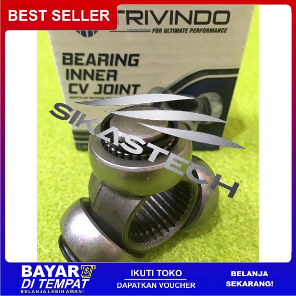 FREE ONGKIR LEFT INNER CV JOINT TRIPOD BEARING GIGI KEPALA AS RODA KOHEL DALAM BISA COD