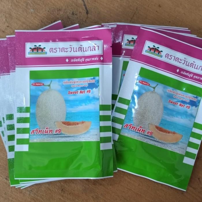 BENIH MELON SWEET NET.9 KEMASAN 10GR ADVANCE SEED