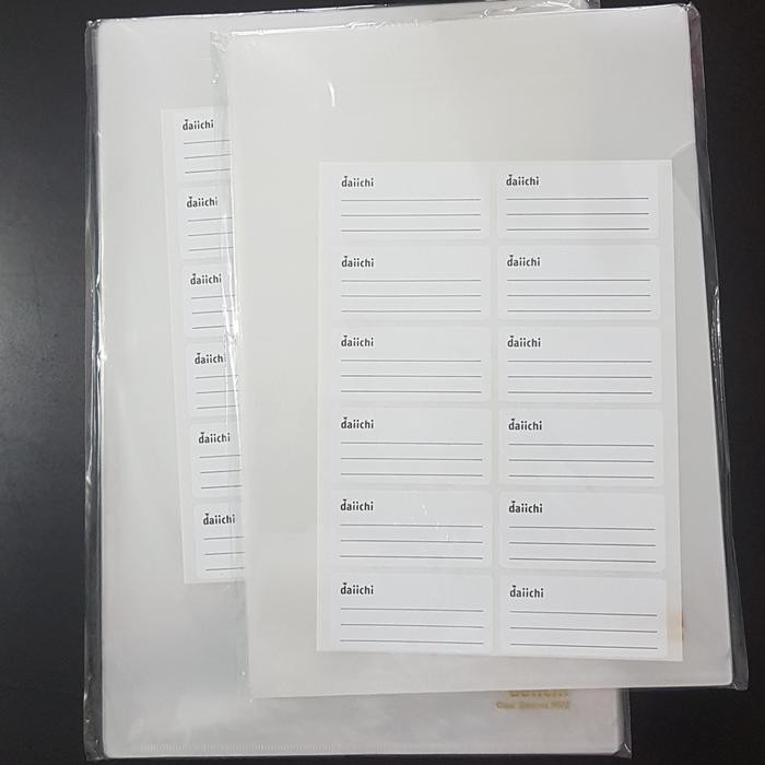 

ASLI Map Clear Sves / Map L A4 Daichii 9001 READY STOCK