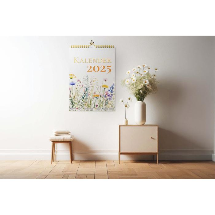 

DISKON Kalender Puasa, Kalender Dinding SPIRAL, A3, Bulanan, Floral READY STOCK