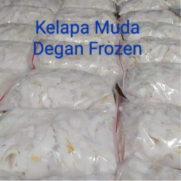 

TERLARIS DAGING KELAPA MUDA DEGAN BEKU KEMASAN 500 GR DAN 1000 GR READY STOCK