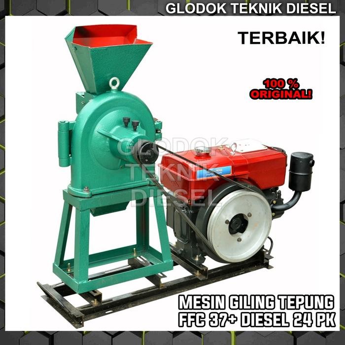 NEW Mesin Giling Tepung FFC 37 Disk Mill Penggiling Penepung FFC37 Diskmil