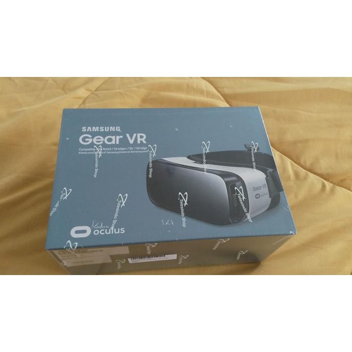 NEW Samsung Frost White Gear VR Virtual Reality BNIB Free Pulsa 25rb