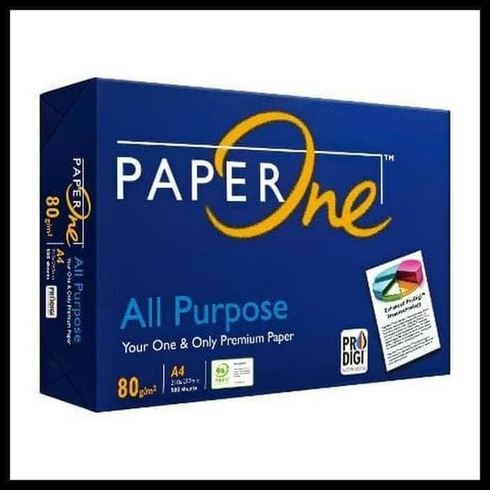 

Bisa Spk! Kertas Hvs Paperone A4 80 Gram - Kertas Fotocopy