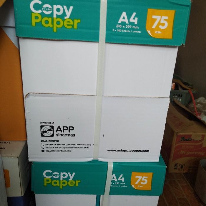 

Melayani Faktur Pajak! Kertas Hvs A4 75 Gr Copy Paper