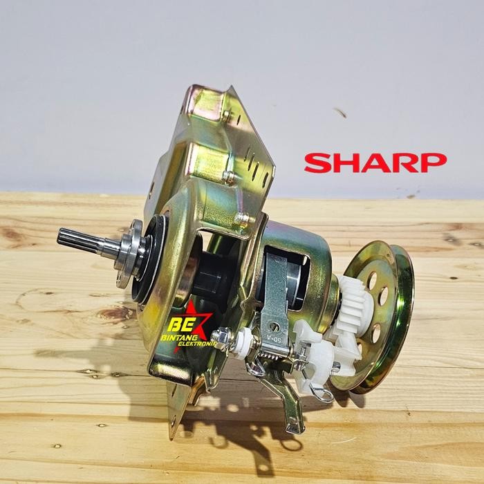 GEARBOX MESIN CUCI SHARP 1 TABUNG, GIRBOK SHARP 1 TABUNG