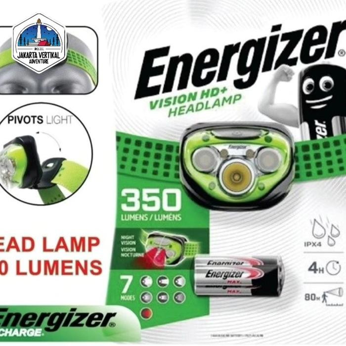 headlamp energizer 350 lumens