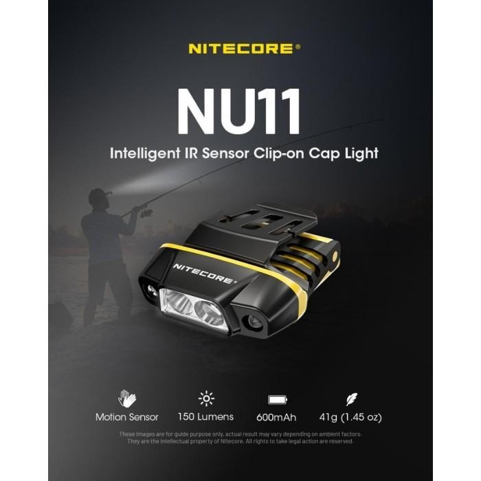 NITECORE Senter Kepala LED Headlamp - NU11