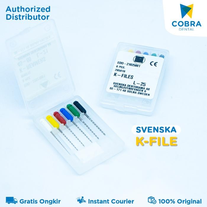 

Endodontics Item K File Svenska 15-40 L25