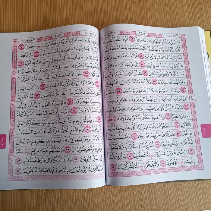 Alquran Manula Masum Ukuran A3 Besa, Alquran Masum Lansia Ukuran Besar