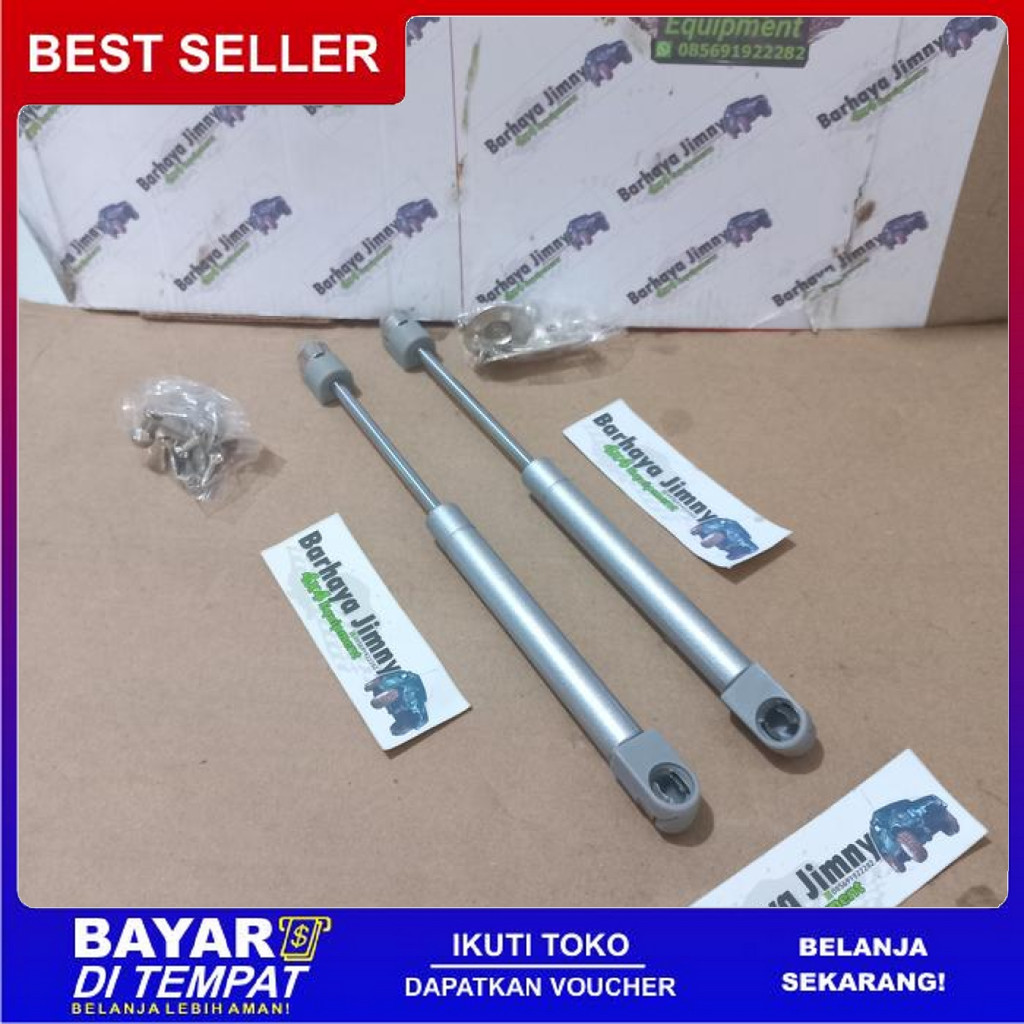 FREE ONGKIR SHOCK HIDROLIK KAP MESIN MODIFIKASI KATANA JIMNY SATU SET KIRI KANAN BISA COD