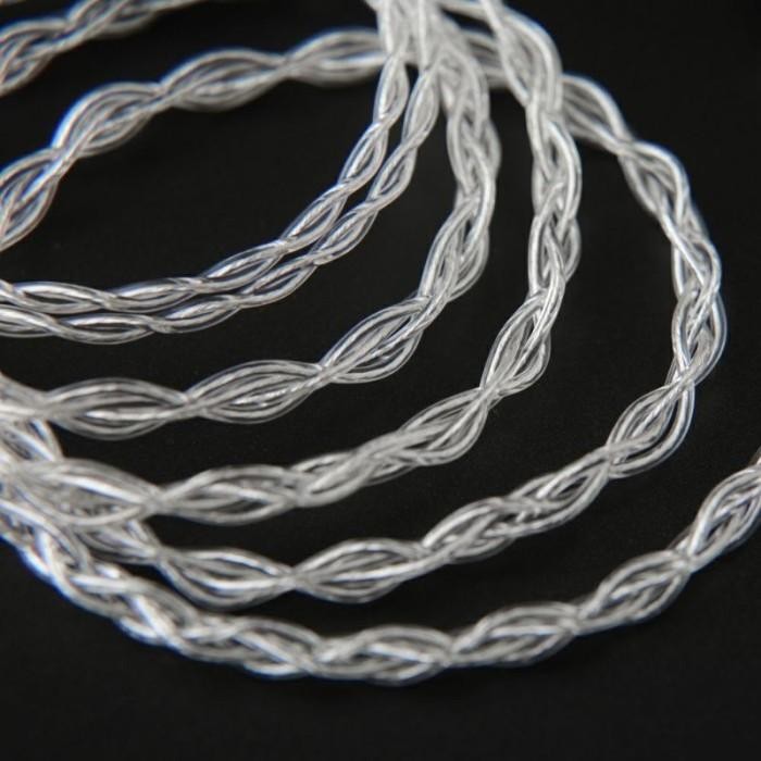 NICEHCK 4N Litz Pure Silver Earphone Upgrade Cable 2Pin 0.78 MMCX QDC