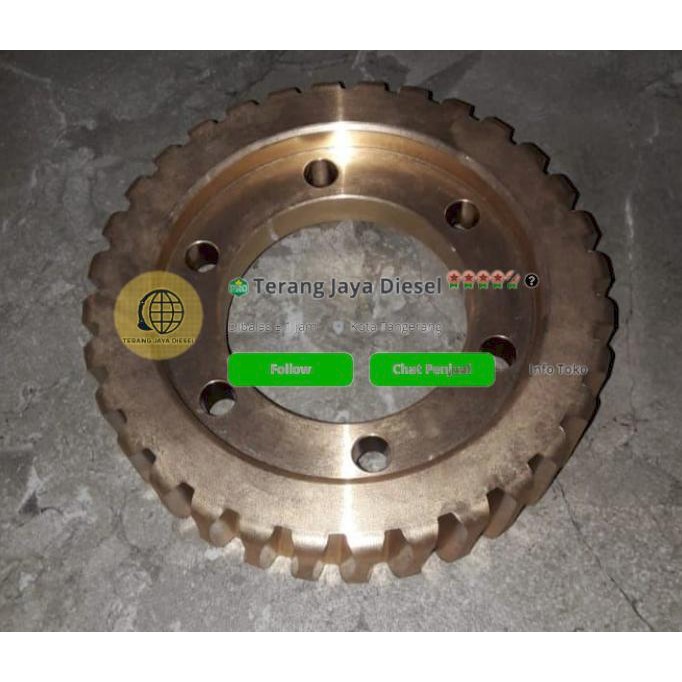 GEAR WORM GD405 GD511 GD510 GD505 GD605 232-70-54141 KOMATSU