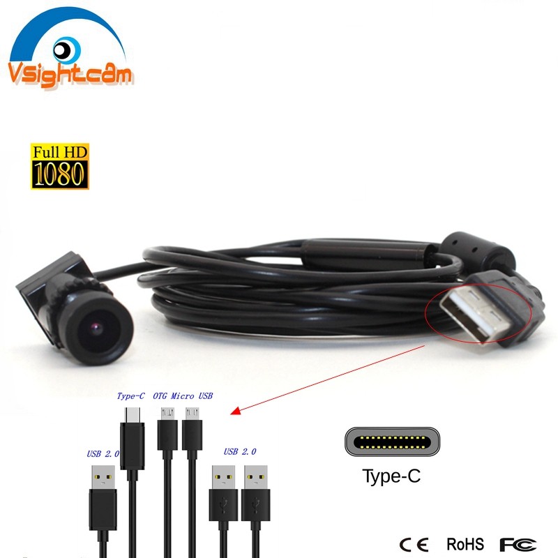 HD 1080P Micro USB Mini Camera Wide Angel OTG USB CCTV Security