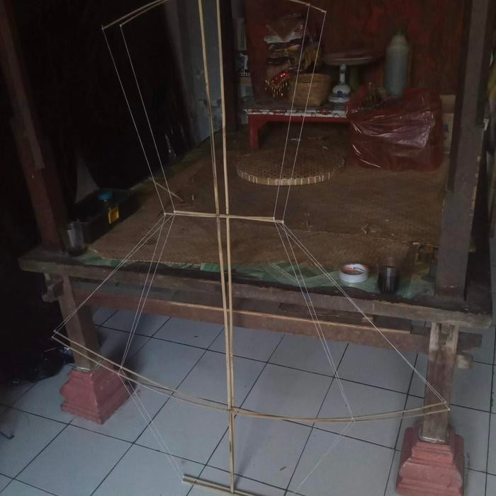 (Allthebest) RANGKA LAYANGAN COTEK BURUNG/STRONGKING UK 1.5MTR KHAS BALI