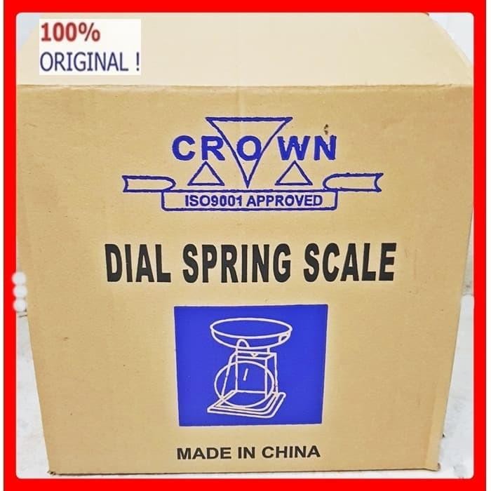(Allthebest) Timbangan Duduk Timbangan Buah 10 Kg Crown