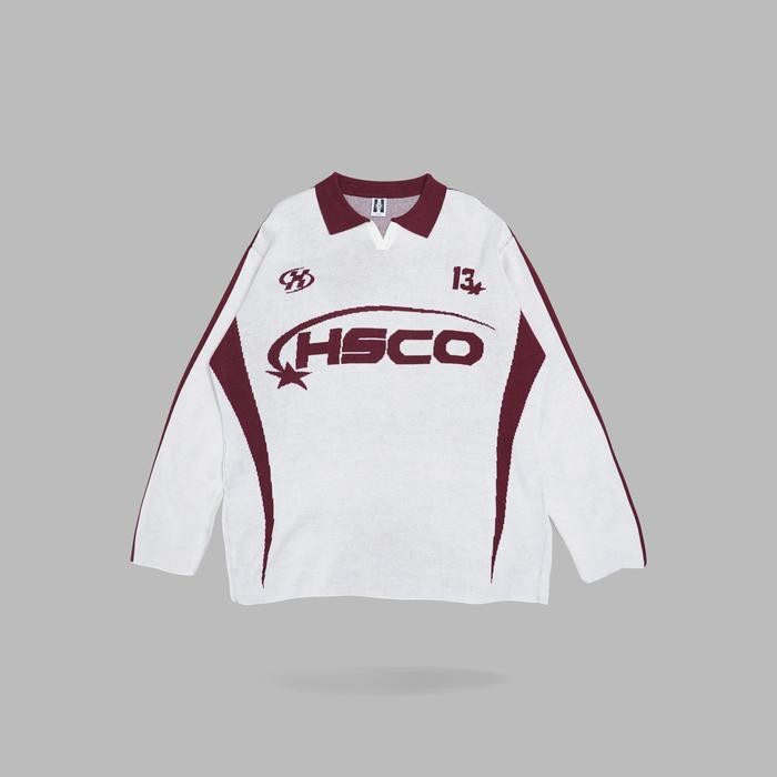 HSCO Oversized Knitwear Sweater / Sweater Rajut- Plads *