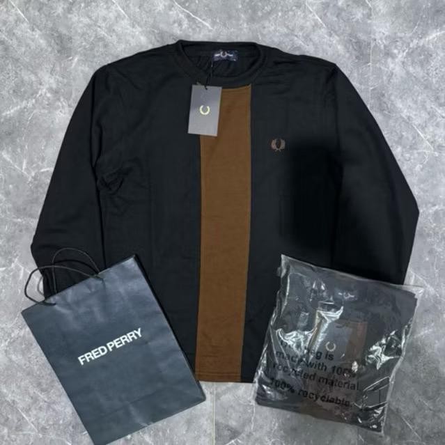 sweater crewneck fred perry 100% *