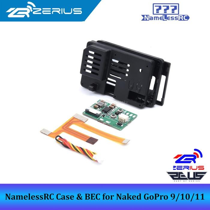 NameLessRC Case & BEC for Naked GoPro 9 GoPro 10 GoPro 11