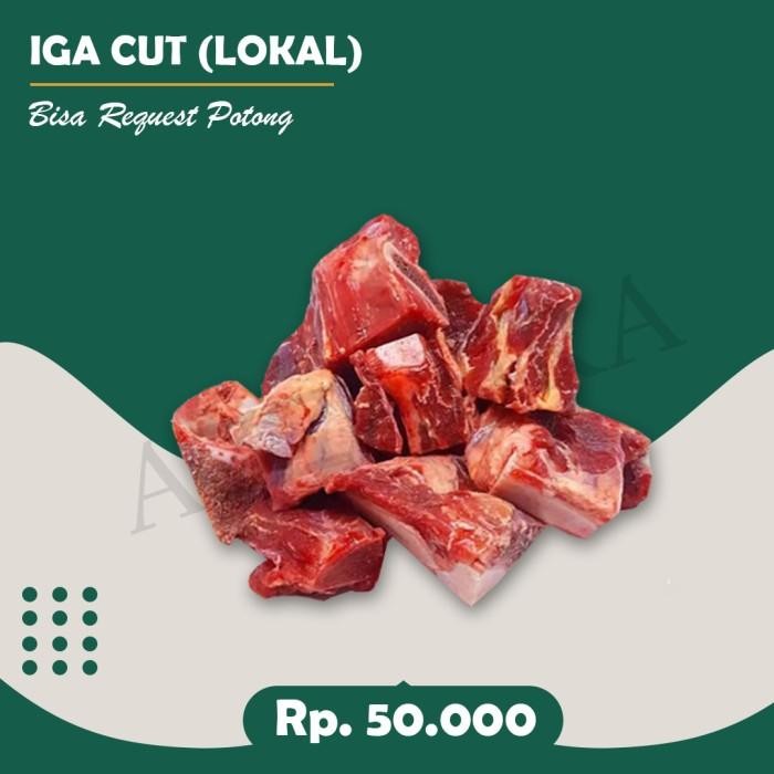 

(Allthebest) IGA LOKAL ARIE DAGING SAPI POTONGAN 3CM KEMASAN 500GRAM