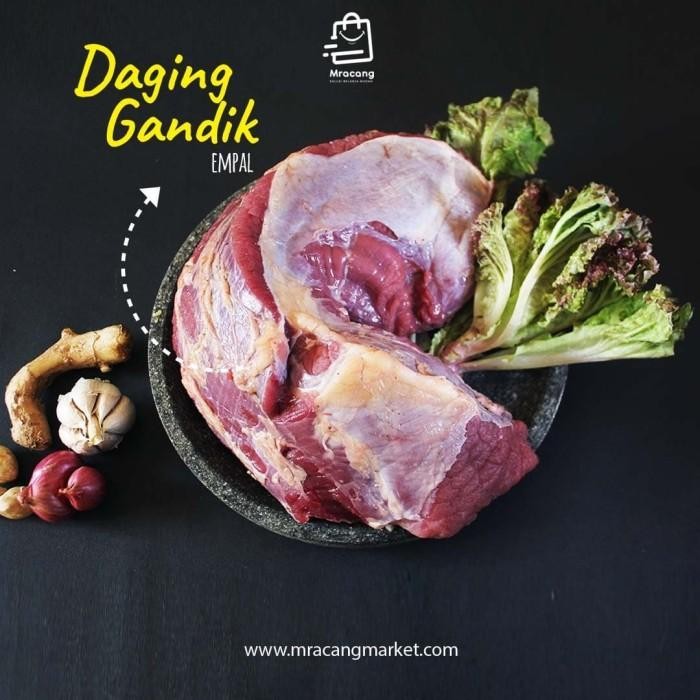 

(Allthebest) Daging Gandik + Sapi Lokal Fresh + Berat 500Gram