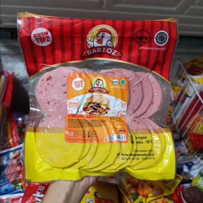 

(Allthebest) Bartoz Burger Sapi Mini isi 20