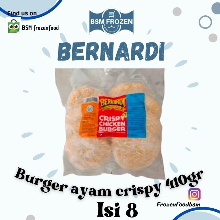 

(Allthebest) bernardi burger ayam crispy 8pc 410g