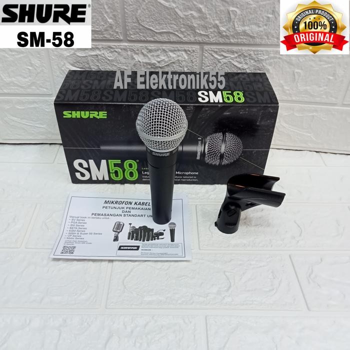 Microphone mic kabel shure SM 58 ( ORIGINAL )